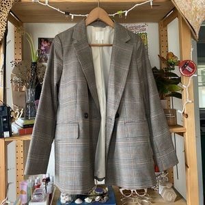 Plaid H&M Blazer
